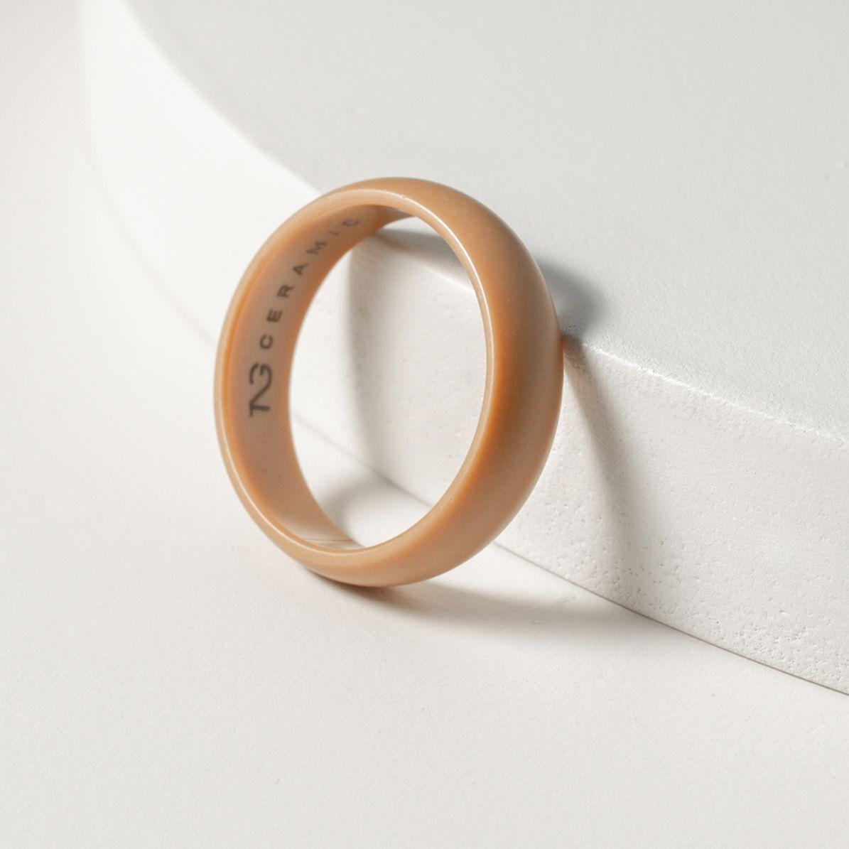 MATTE CURVED TOFFE RING - Image 2