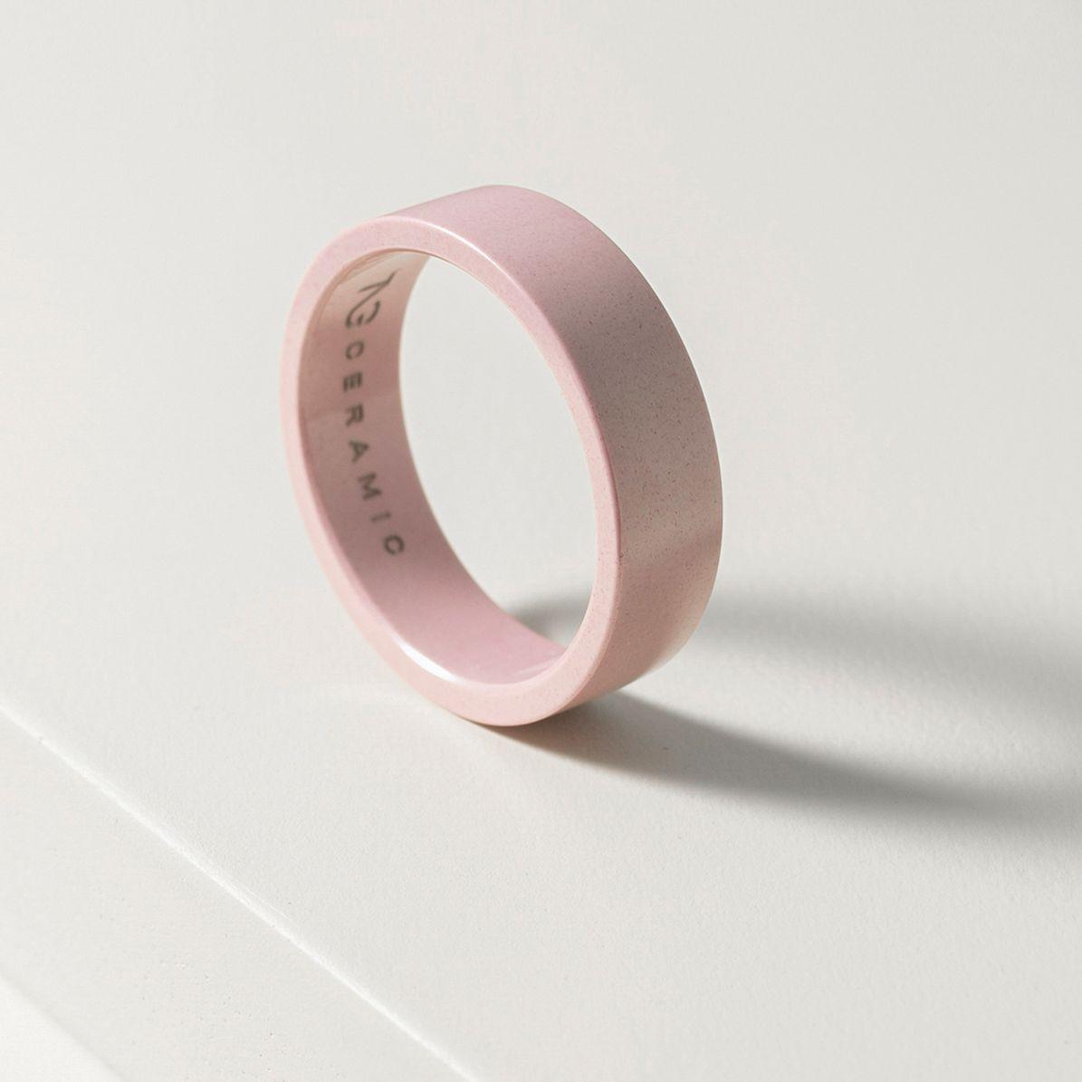 POLISHED SMOOTH PINK RING - Image 2